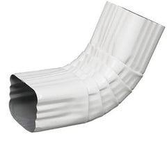 AMERIMAX Amerimax Home Products 27064 Aluminum Front Elbow 2x3 White