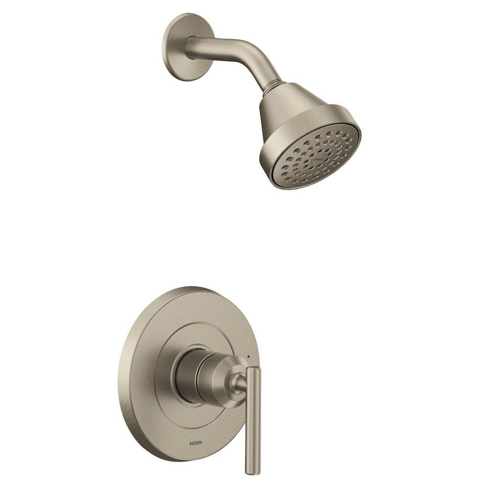 MOEN Moen UT2902EPBN Gibson M-CORE 2-Series Eco Performance 1-Handle Shower Trim Kit in Brushed Nickel