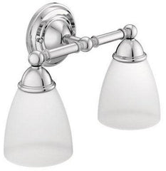 MOEN Moen YB2262CH Brantford 100W 2-Light Medium Bath Bracket Fixture in Polished Chrome