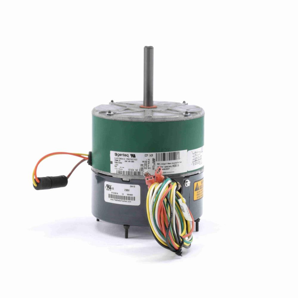 GENTEQ MOTORS G6301 CONDENSER FAN MOTORS