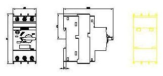 SIEMENS Siemens 3RV20111FA10 Circuit-breaker SZ S00 for Motor Protection Class 10 A-Release 3.5 to 5A N-Release 65A Screw Connection Standard SW Capacity