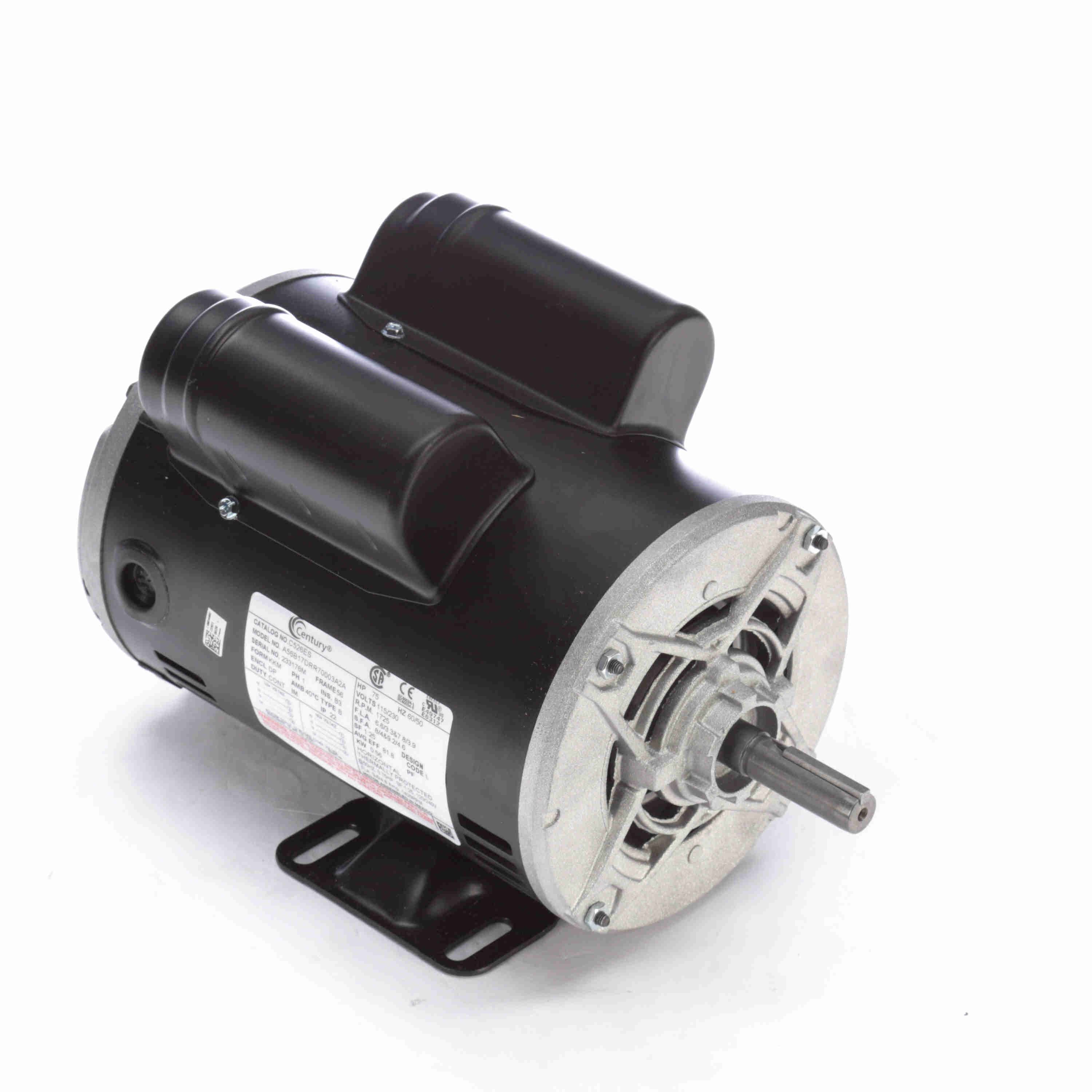 CENTURY MOTORS UC526ES GENERAL PURPOSE MOTORS