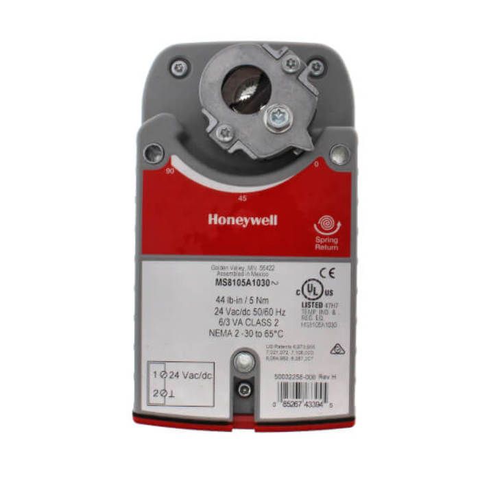 HONEYWELL Honeywell MS8105A1030/U Direct Coupled Actuator 44 lb-in