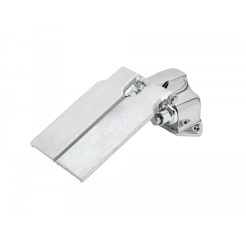 T&S BRASS T&S Brass B-0509 Double Knee Pedal Valve, Ledge Mount, 6-1/4 Pedals, 1/2 NPT Inlets
