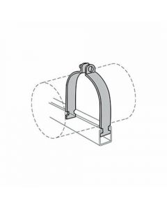 ANVIL Anvil 2400323602 Fig As 1200As O.D Tubing Clamp, 3/8 In Conduit, 1/2 In Od