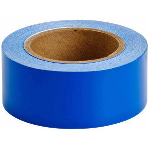 BRADY Brady 55262 Solid Permanent Acrylic Pipe Banding Tape, Blue, 30 yd L x 2 in W x 0.004 in THK
