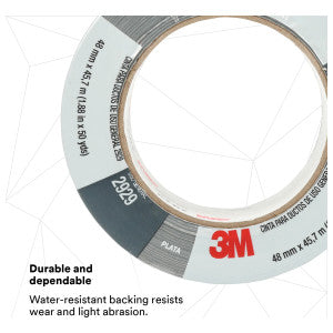 3M 3M 2929-SILVER-48MM Utility Duct Tape Silver 50 yd. x 1.88 in.