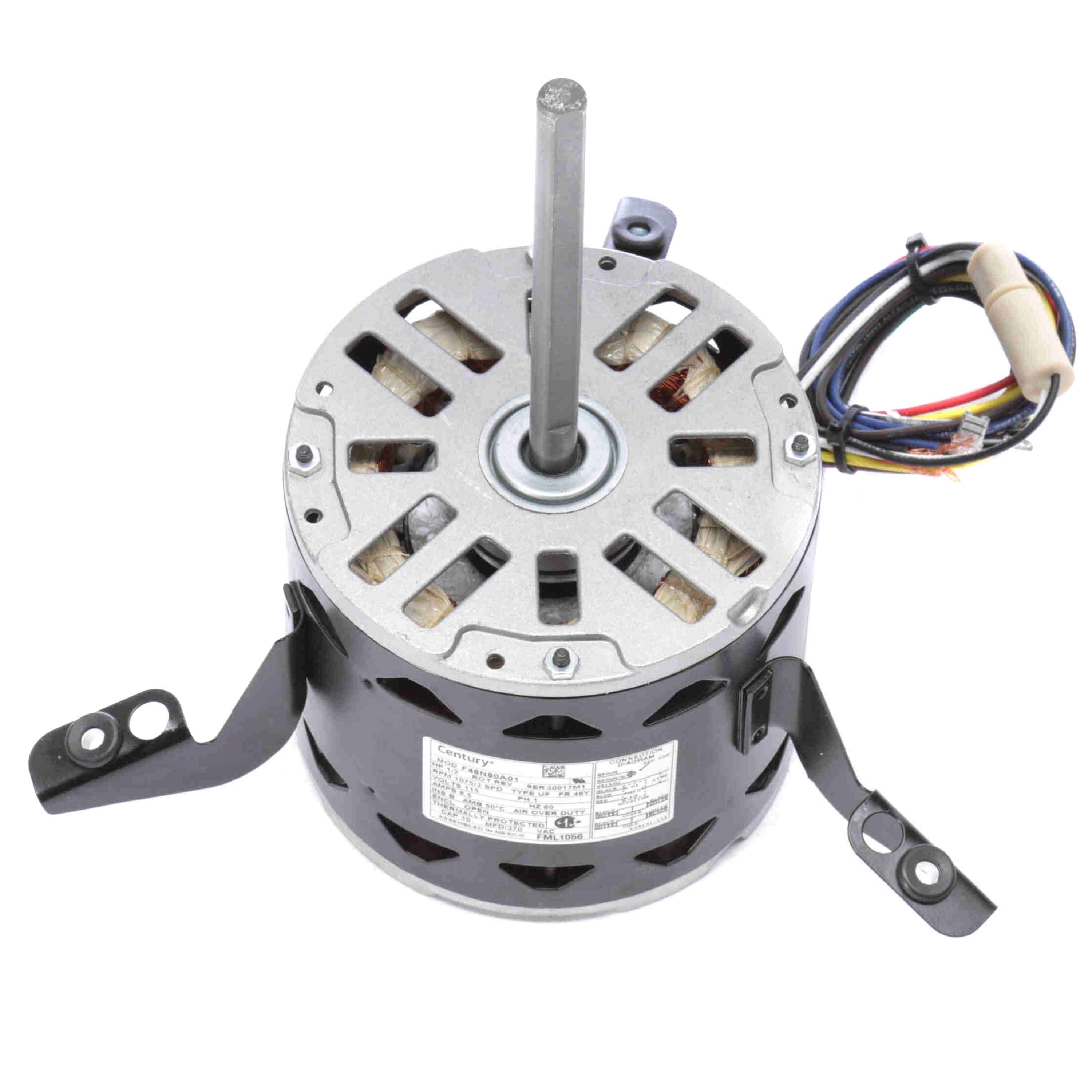 CENTURY MOTORS Regal Rexnord - Century Motors FML1056 | 1/2HP 115V 1075RPM 3SPD