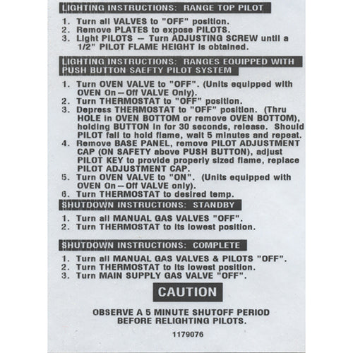 SOUTHBEND 1179076 LIGHTING, CONTROLS & ACCESSORIES