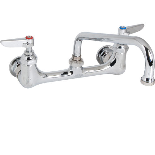 T&S BRASS Faucet Gooseneck Lead Free 8 Wall TSB-0331-M for T&S Brass