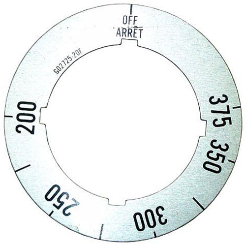 GARLAND G02725-20 KNOBS AND DIALS