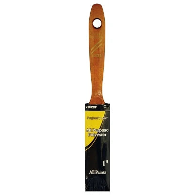 LINZER PRODUCTS Linzer 112315 Latex Paint Brush 1/2 Inch Thick 2-1/4 Inch Trim Polyester Walnut Wood Handle
