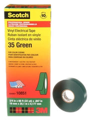 3M 35-GREEN-3/4X66FT TAPES