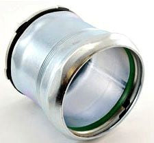 Bridgeport Fittings 257-SRT Compression Connector Steel EMT Conduit Raintight 3 in.