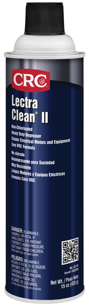 CRC INDUSTRIES CRC Industries 02120 Lectra Clean II Non-Chlorinated Heavy Duty Degreaser 20 oz Replacement MPN