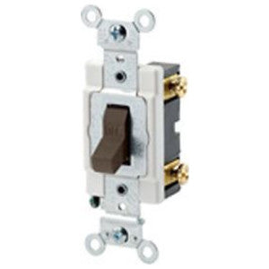 LEVITON Leviton CSB1-15 Toggle Switch 120/277 Volt 15 Amp 1-Pole
