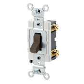 LEVITON Leviton CSB1-15 Toggle Switch 120/277 Volt 15 Amp 1-Pole