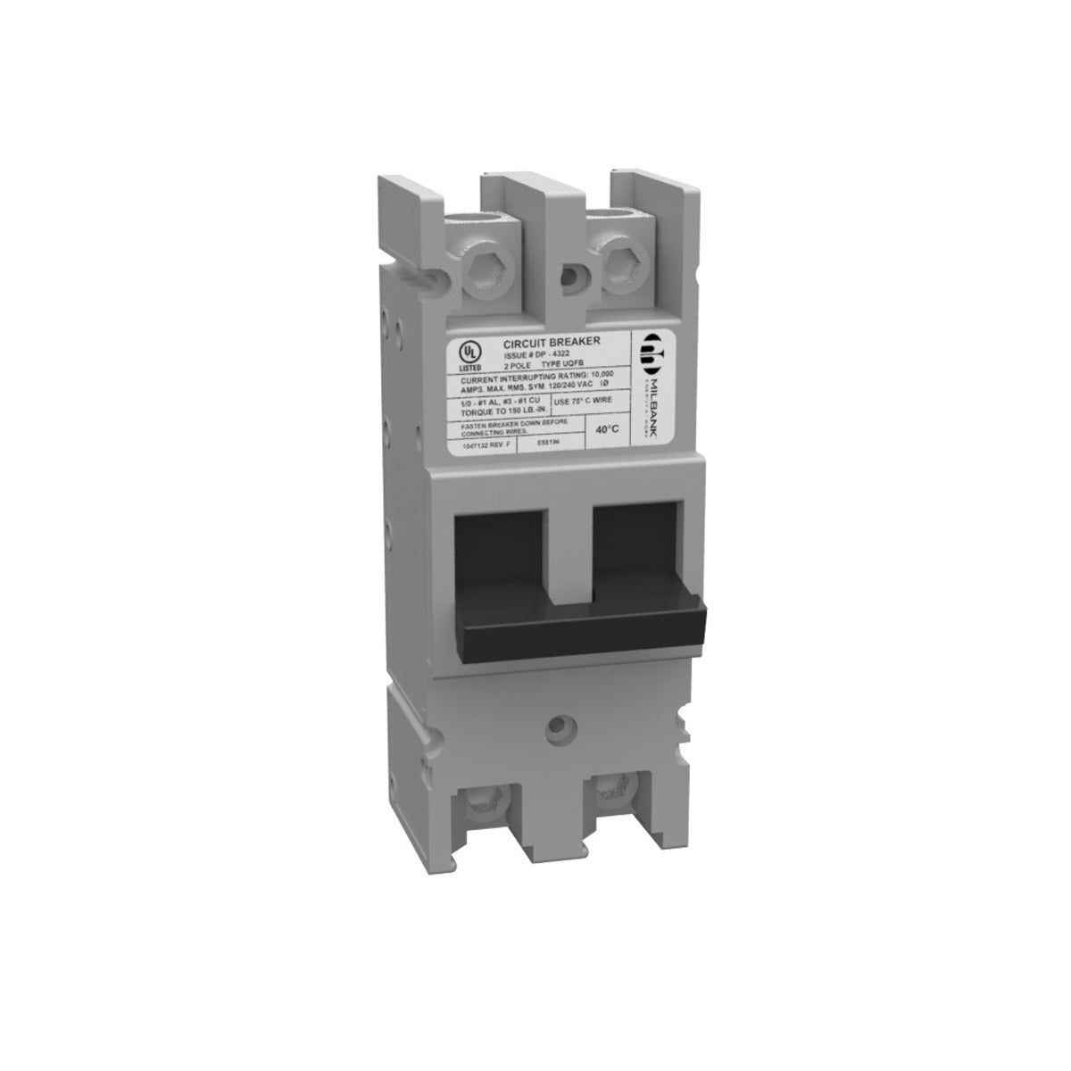 MILBANK UQFB-200 CIRCUIT BREAKERS