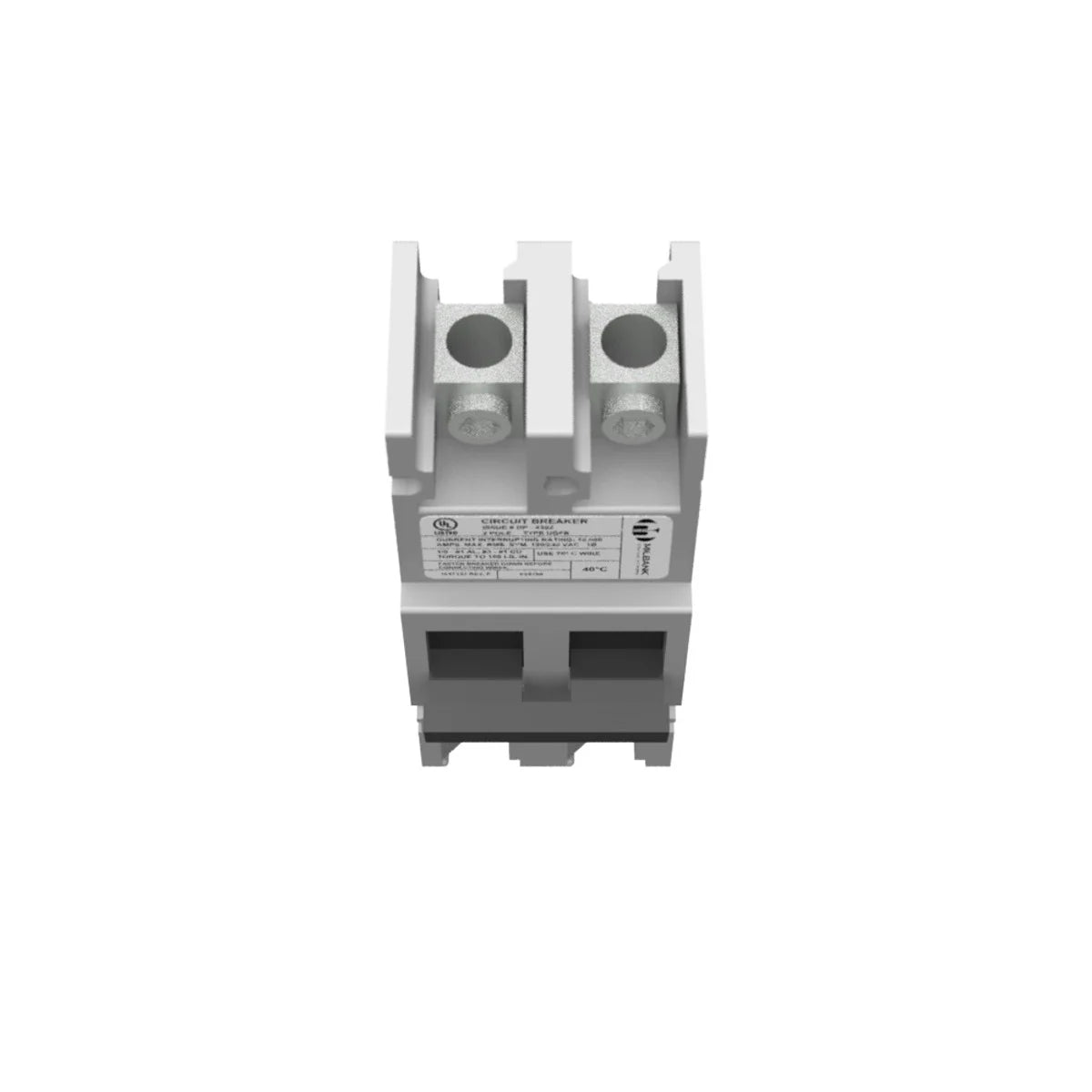 MILBANK Milbank UQFB-200 MILBANK 200 AMP 2 POLE 240 VOLT BOLT-ON 10K AIC