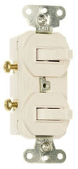 LEGRAND Pass & Seymour 696LA Combination Switch 15 Amps 120/277V - Single Pole, Three-way