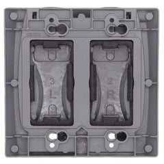 Red Dot 2CCU Universal Flip-Lid Weatherproof Receptacle Cover, 2 Gang