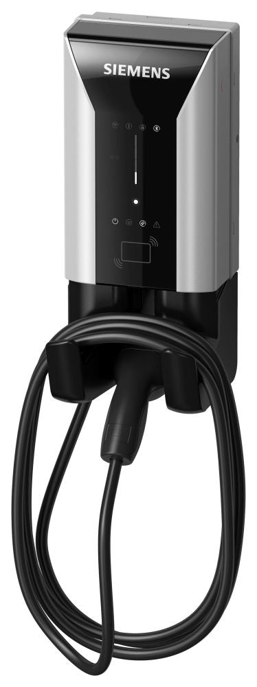 SIEMENS Siemens 8EM1312-5CF18-0FA3 VersiCharge AC Smart Residential EV Charger Level 2 48A J1772 Plug 20ft Cable