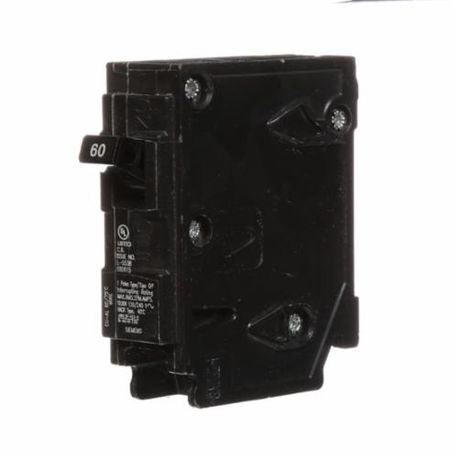 SIEMENS Siemens Q160 1-Pole 120 VAC 60 Amp 10 kA Plug-In Circuit Breaker