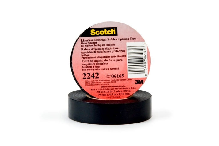 3M 3M 2242-3/4x15FT Linerless Electrical Tape 15 ft x 3/4 in 2242-3/4X15FT