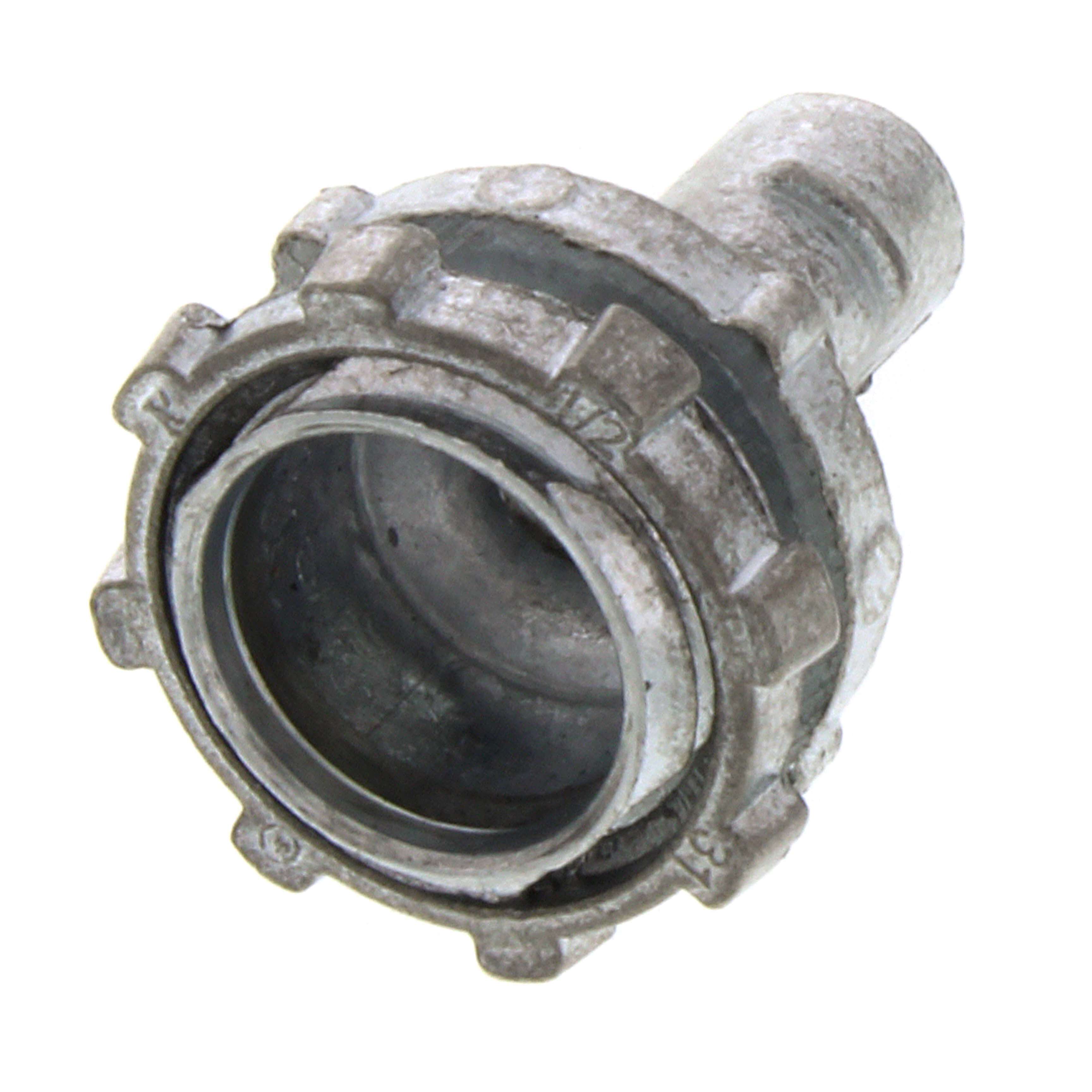 ARLINGTON Arlington GF38 Screw-In Connector 3/8 in Trade Aluminum Steel Flexible Metal Conduit