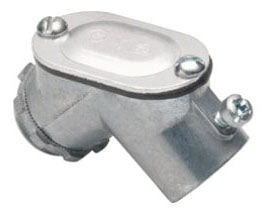 BRIDGEPORT FITTINGS Bridgeport Fittings 51-DC2 1/2 Inch Zinc Die Cast EMT Pulling Elbow