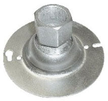 BRIDGEPORT FITTINGS Bridgeport Fittings SFS-75 Swivel Fixture Hanger Malleable Iron 3/4 in Trade Size Square