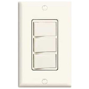 LEVITON Leviton 1755-2I Lev 1755-2I Triplex 3 Rcker Switch 15A 120V Replacement MPN