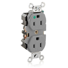 LEVITON 8200-GY ELECTRICAL CORDS, PLUGS, AND RECEPTACLES
