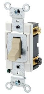 LEVITON Leviton CSB2-20I Toggle Switch 20 Amp 120/277 Volt
