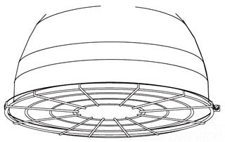 LITHONIA LIGHTING Lithonia Lighting WGAFPV Wire Guard for AF/PV/TAF Fixtures