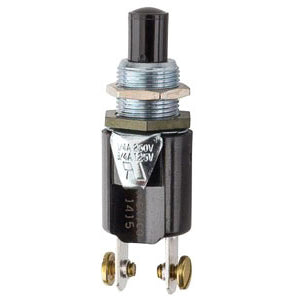 NSI INDUSTRIES NSI Industries 76020PS Momentary Pushbutton Switch 3/4 Amp at 125 VAC 1/4 Amp at 250 VAC