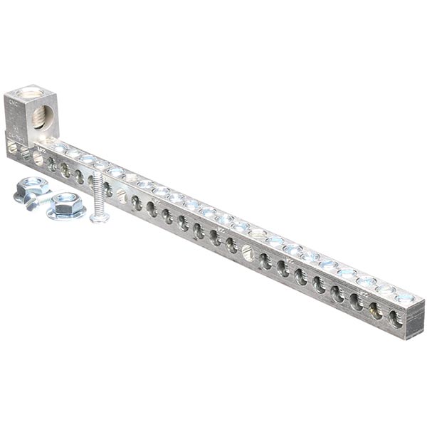 SIEMENS Siemens ECGB201 14 to 4 AWG Copper/Aluminum 20-Position Load Center Ground Bar Kit