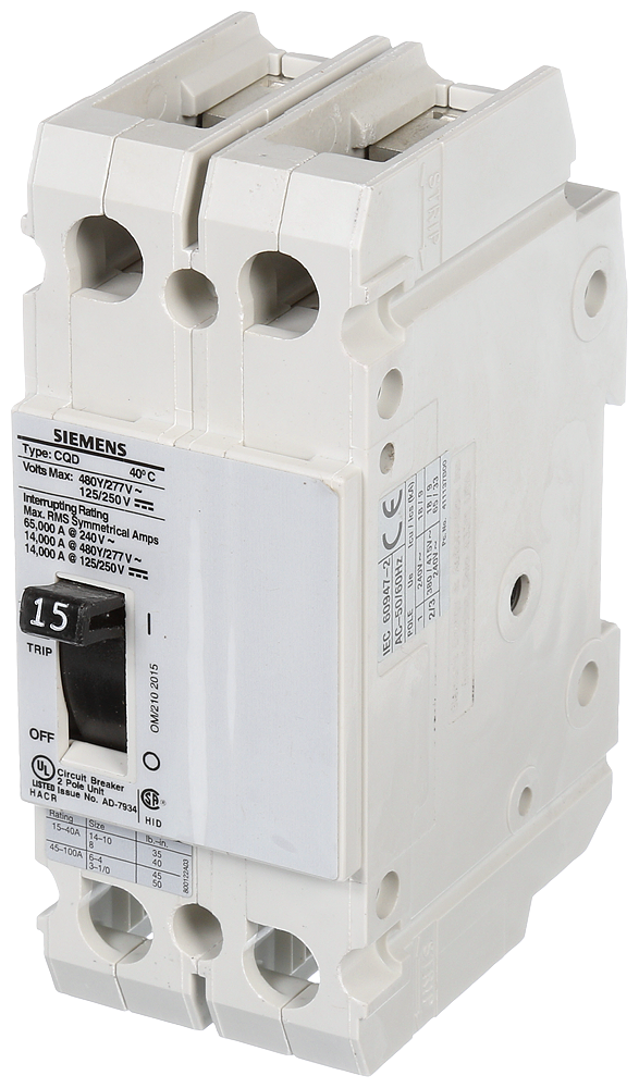 SIEMENS CQD215 CIRCUIT BREAKERS