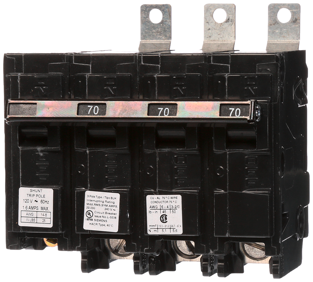 SIEMENS B370H00S01 CIRCUIT BREAKERS