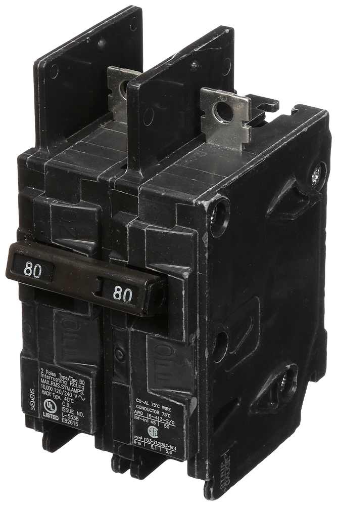 SIEMENS BQ2B080 CIRCUIT BREAKERS