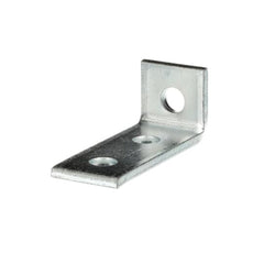 SUPERSTRUT AB203EG Fitting 90 Degree Height 4-1/8 Inches Base Length 1-5/8 Inches Hole Diameter 9/16 Inches on 1-7/8 Inch Centers Electro-Galvanized Steel