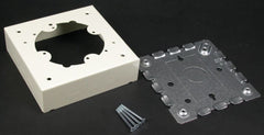 LEGRAND Wiremold V5735 Steel Distribution Box Ivory