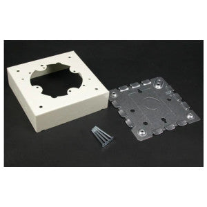 LEGRAND Wiremold V5735 Steel Distribution Box Ivory