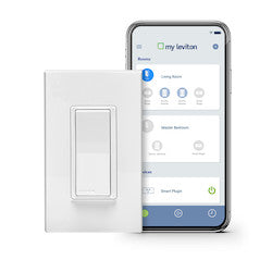 LEVITON Leviton DW15S-1BZ Decora Smart Wi-Fi Switch, 15A
