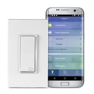 LEVITON Leviton DW15S-1BZ Decora Smart Wi-Fi Switch, 15A