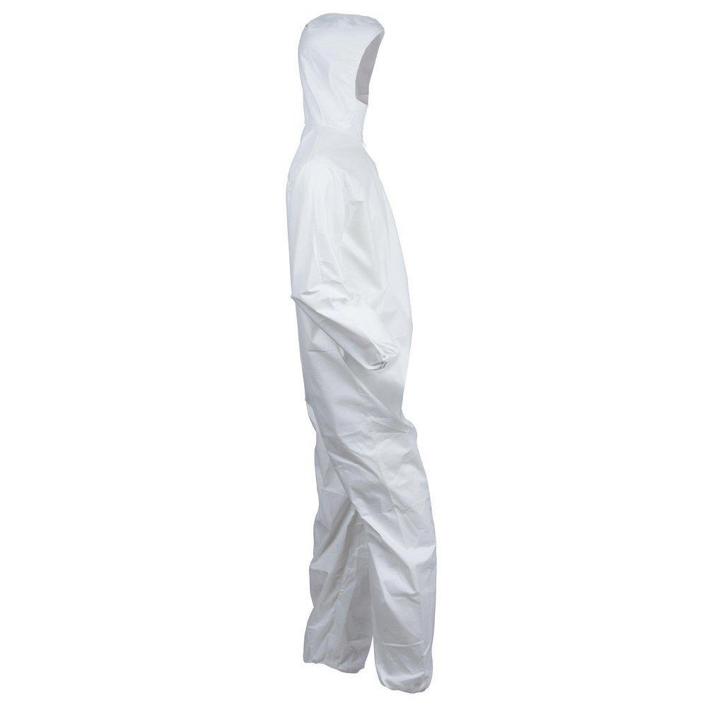KLEENGUARD KleenGuard 44324 A40 Liquid/Particle Protection Coverall, Elastic Wrists, Ankles & Hood