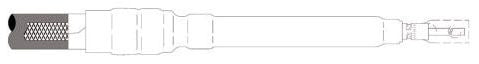 3M 3M 7695-T-150 Cold Shrink 3 Terms/Kit Non-Skirted Termination Kit