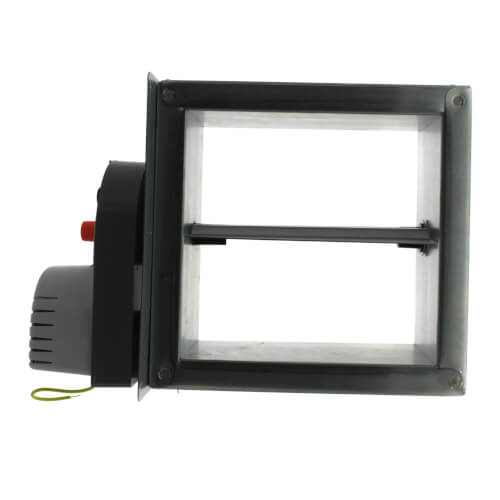 APRILAIRE Aprilaire 6754 Zone First-Bottom Mount Rectangular Spring Return Zone Damper 24 VAC (14 in H x 14 in W) 4966