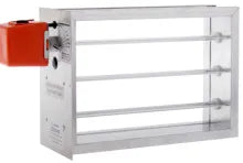 APRILAIRE Aprilaire 6725 Zone First Rectangular Spring Return Zone Damper 24VAC 8 x 16