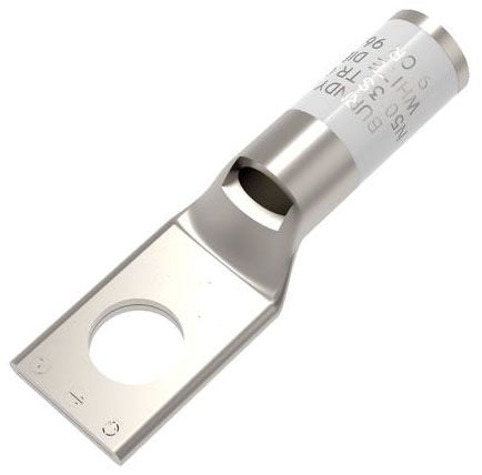 BURNDY Burndy YA3CL 3 AWG CU One Hole 5/16 Stud Size Standard Barrel Inspection Window Internal Chamfer Tin Plated UL/CSA 90 Up to 35kV